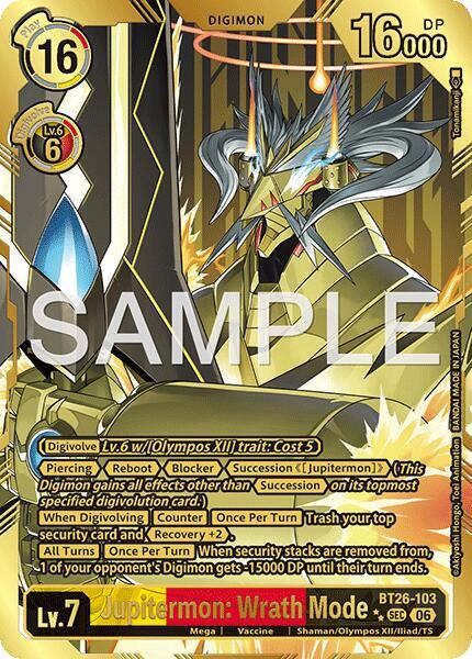 Jupitermon: Wrath Mode (Rare Pull) card image