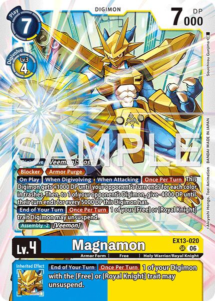 Magnamon card image