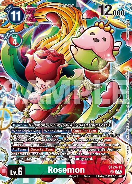 Rosemon (Timeless Bonds Release Event Participant) card image