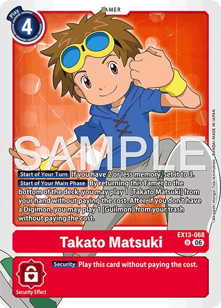 Takato Matsuki card image