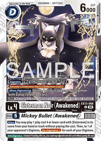 Sistermon Noir (Awakened) // Mickey Bullet (Awakened) card image