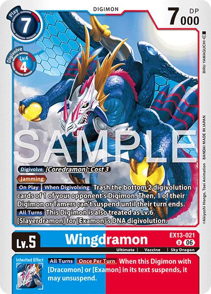 Wingdramon card image
