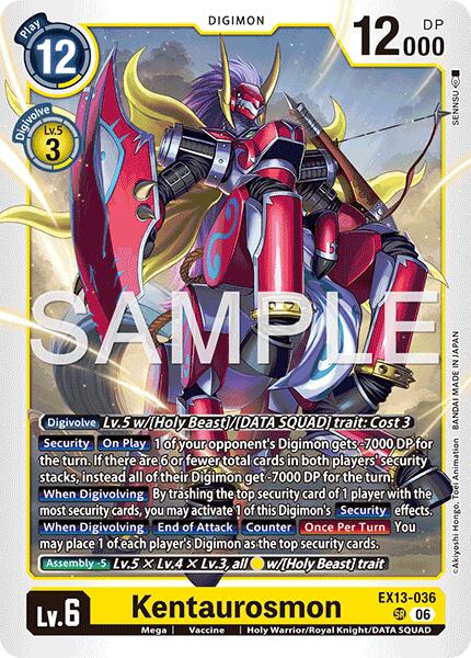 Kentaurosmon card image