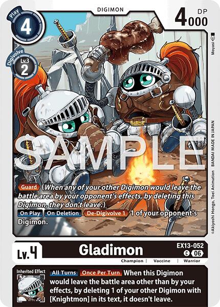 Gladimon card image
