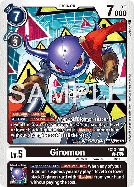 Giromon card image
