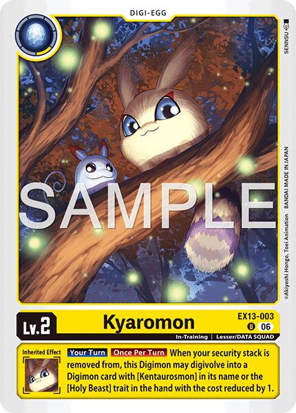 Kyaromon card image