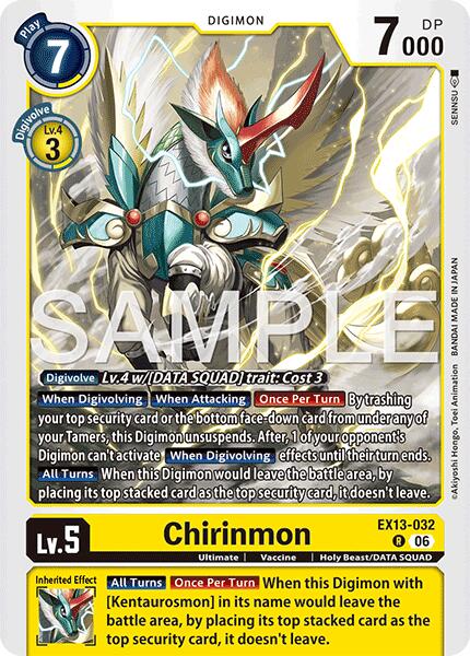 Chirinmon card image