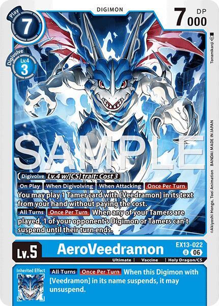 AeroVeedramon card image