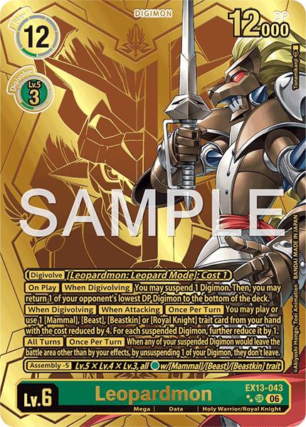 Leopardmon (Rare Pull) card image