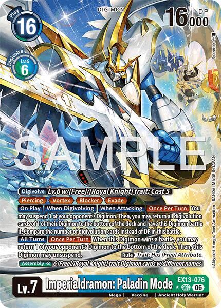 Imperialdramon: Paladin Mode (Alternate Art) card image