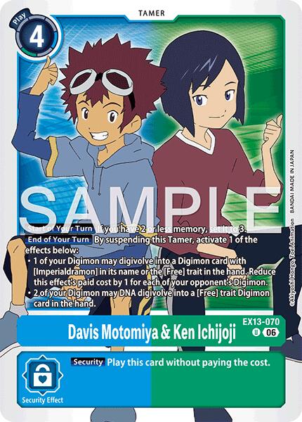 Davis Motomiya & Ken Ichijoji card image