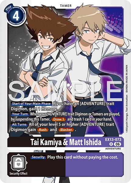 Tai Kamiya & Matt Ishida card image