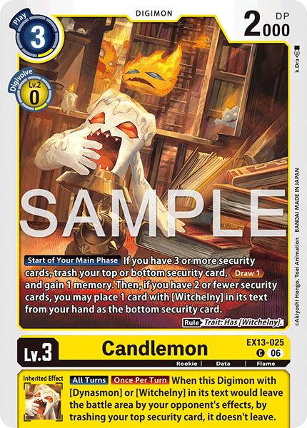 Candlemon card image