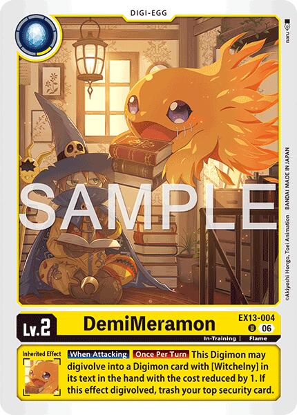 DemiMeramon card image