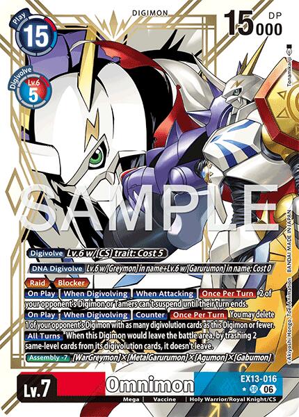 Omnimon (Alternate Art) card image