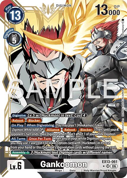 Gankoomon (Alternate Art) card image