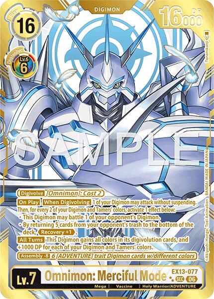 Omnimon: Merciful Mode (Rare Pull) card image