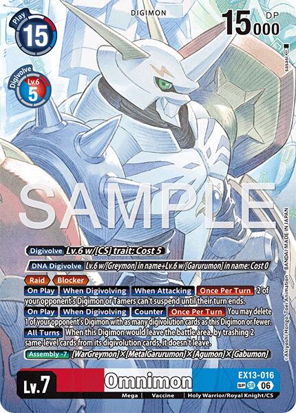 Omnimon (SP) card image