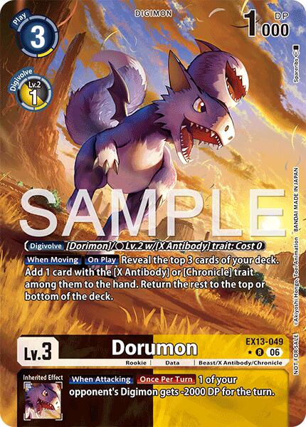 Dorumon (Extended Art) card image