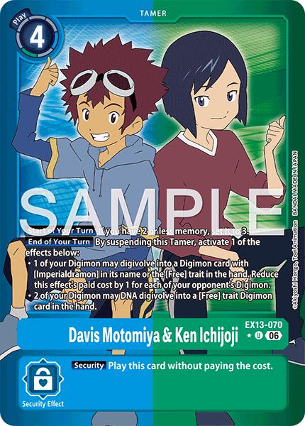 Davis Motomiya & Ken Ichijoji (Limited Foil) card image