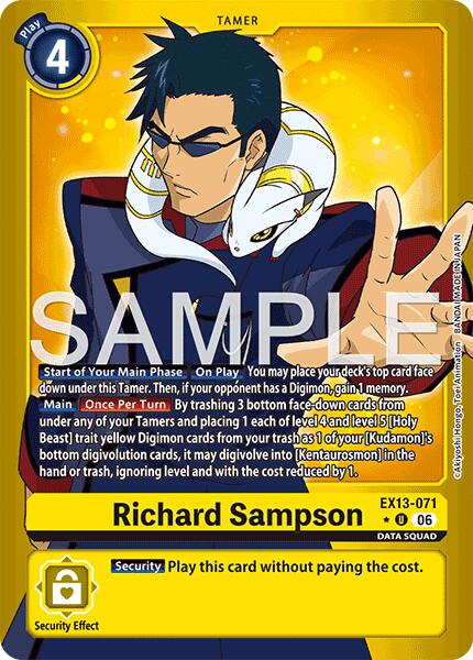 Richard Sampson (Limited Foil) card image