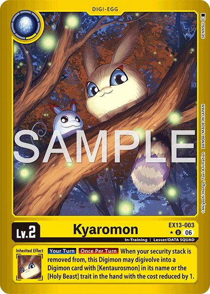 Kyaromon (Limited Foil) card image