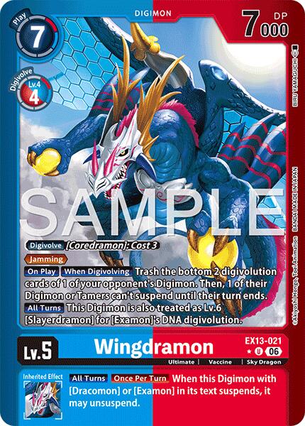 Wingdramon (Limited Foil) card image