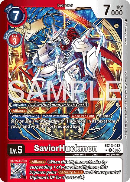 SaviorHuckmon (Limited Foil) card image