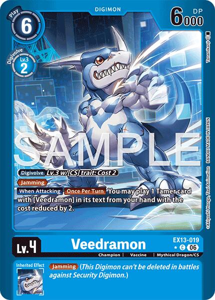 Veedramon (Limited Foil) card image