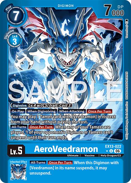AeroVeedramon (Limited Foil) card image