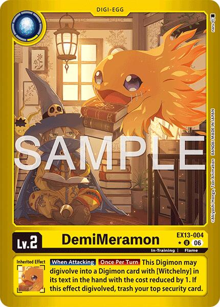 DemiMeramon (Limited Foil) card image
