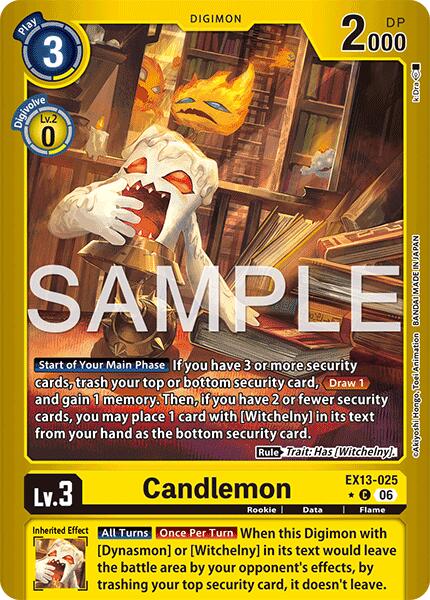 Candlemon (Limited Foil) card image
