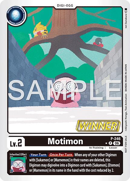Motimon (Official Store Tournament 2026 Vol. 4 Winner) card image