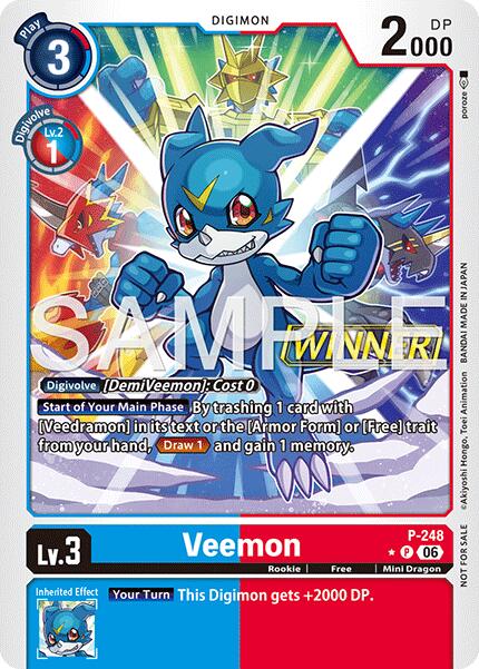 Veemon (Official Store Tournament 2026 Vol. 4 Winner) card image