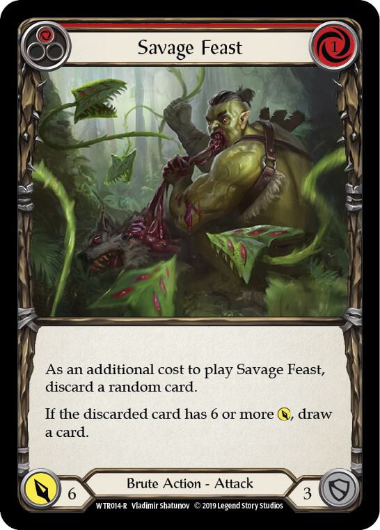 Savage Feast (Red) card image