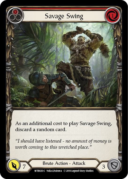 Savage Swing (Red) card image