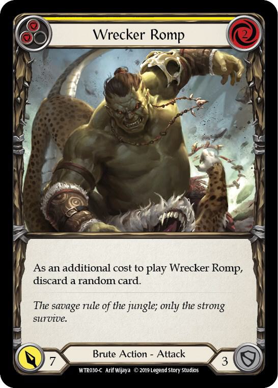 Wrecker Romp (Yellow) card image