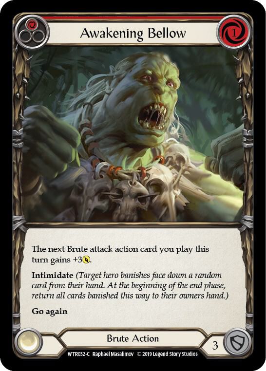 Awakening Bellow (Red) card image