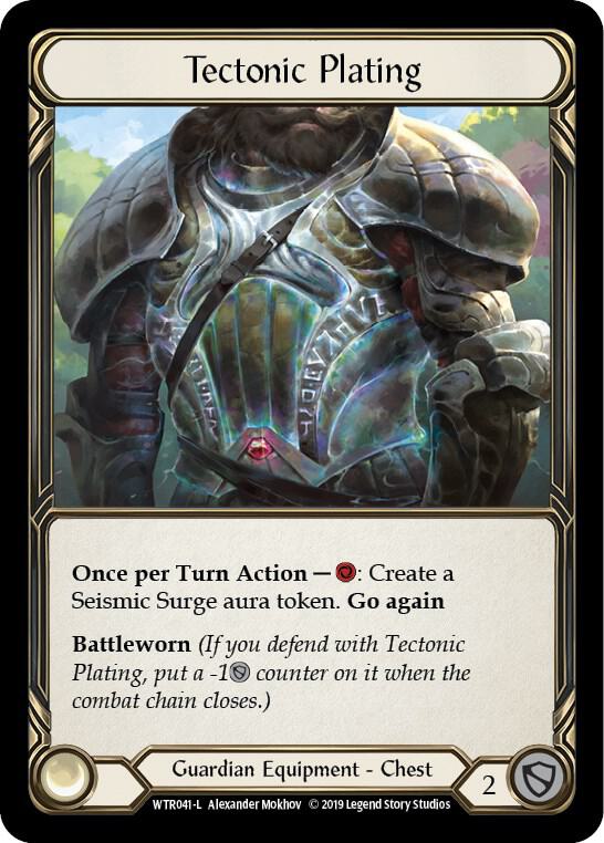 Tectonic Plating card image