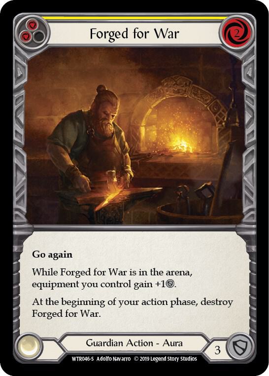 Forged for War card image