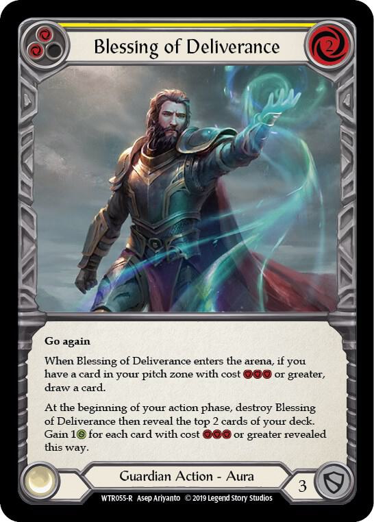 Blessing of Deliverance (Yellow) card image