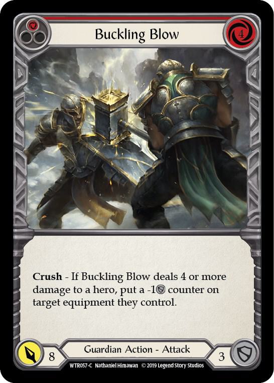 Buckling Blow (Red) card image