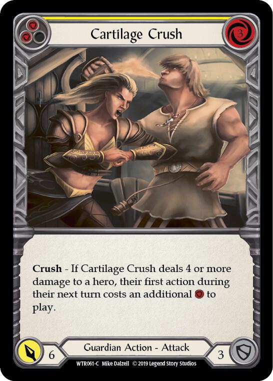 Cartilage Crush (Yellow) card image