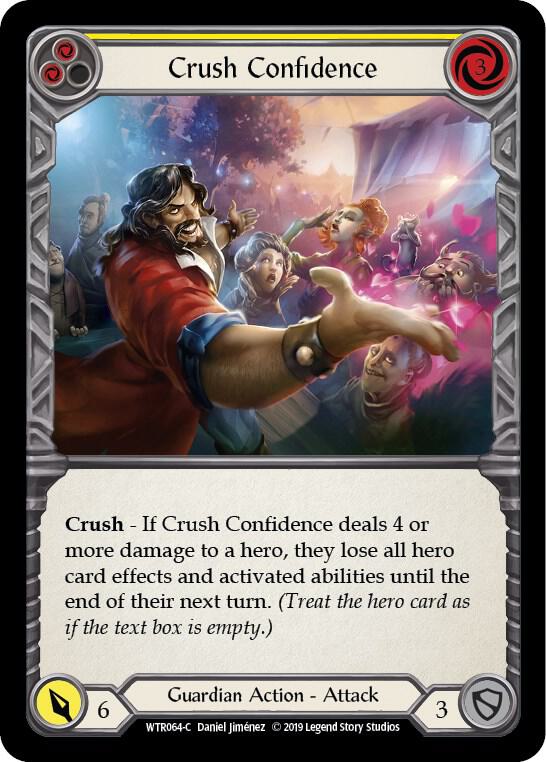 Crush Confidence (Yellow) card image