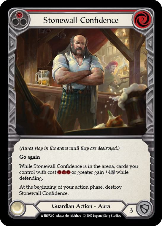 Stonewall Confidence (Red) card image