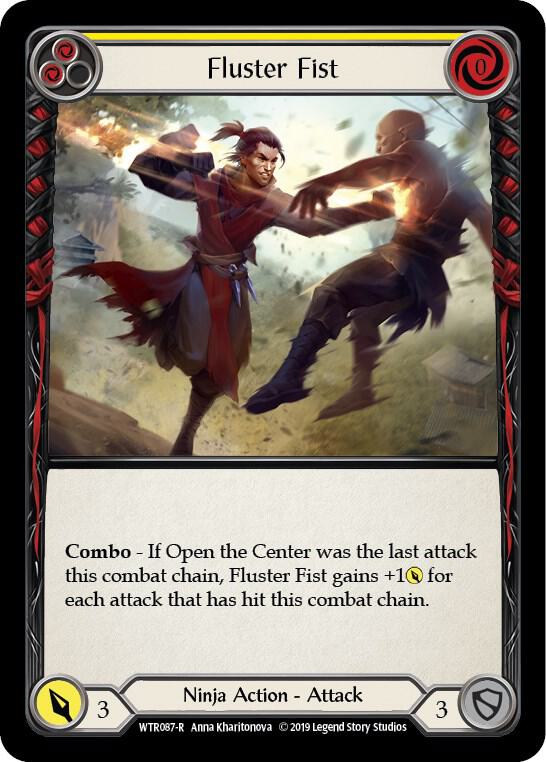Fluster Fist (Yellow) card image