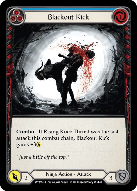 Blackout Kick (Blue) card image