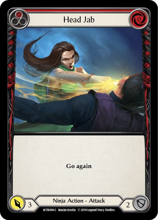 Head Jab (Red) card image