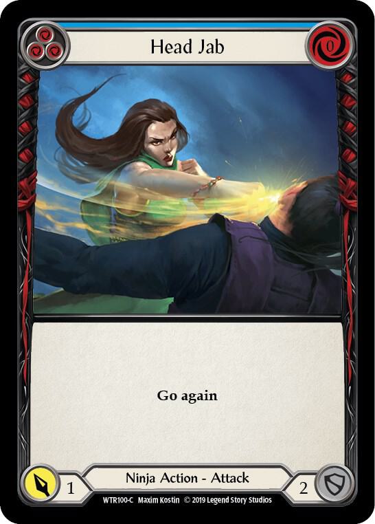 Head Jab (Blue) card image