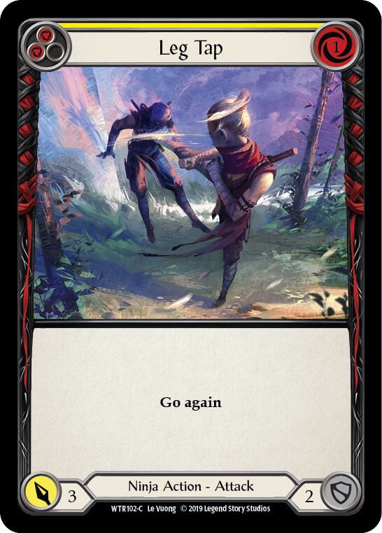 Leg Tap (Yellow) card image